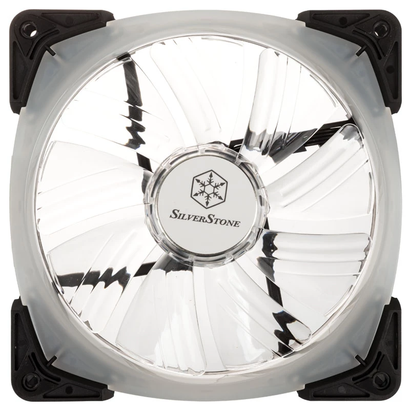 Behuizingsventilator SILVERSTONE SST-FW142-RGB 140mm 1500U/min – RGB LED, PWM-compatibel
