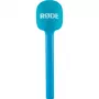 Interview GO microfoon van Rode — compacte handmicrofoon voor interviews, blauw