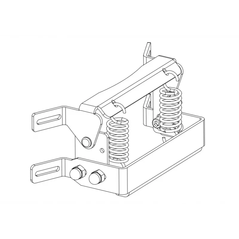 TARGUS hoofdscharnierset voor Kamado 22 inch / 21 inch — vervangende scharnierconstructie