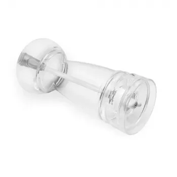 Zout- en pepermolenset Salter BW12949EU7, transparante behuizing, handmatig malen