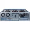Inter-Tech 3U-30255 rack zwart, roestvrij staal