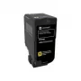 Lexmark 74C2SYE tonercartridge 1 stuk origineel geel