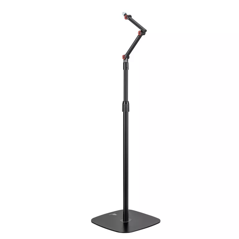 Microfoonstatief MACLEAN MC-337 in hoogte verstelbaar 626–1694 mm, draagvermogen 1 kg