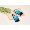 Hoesje iKins voor Samsung Galaxy Note 20 Ultra – blue lake zwart