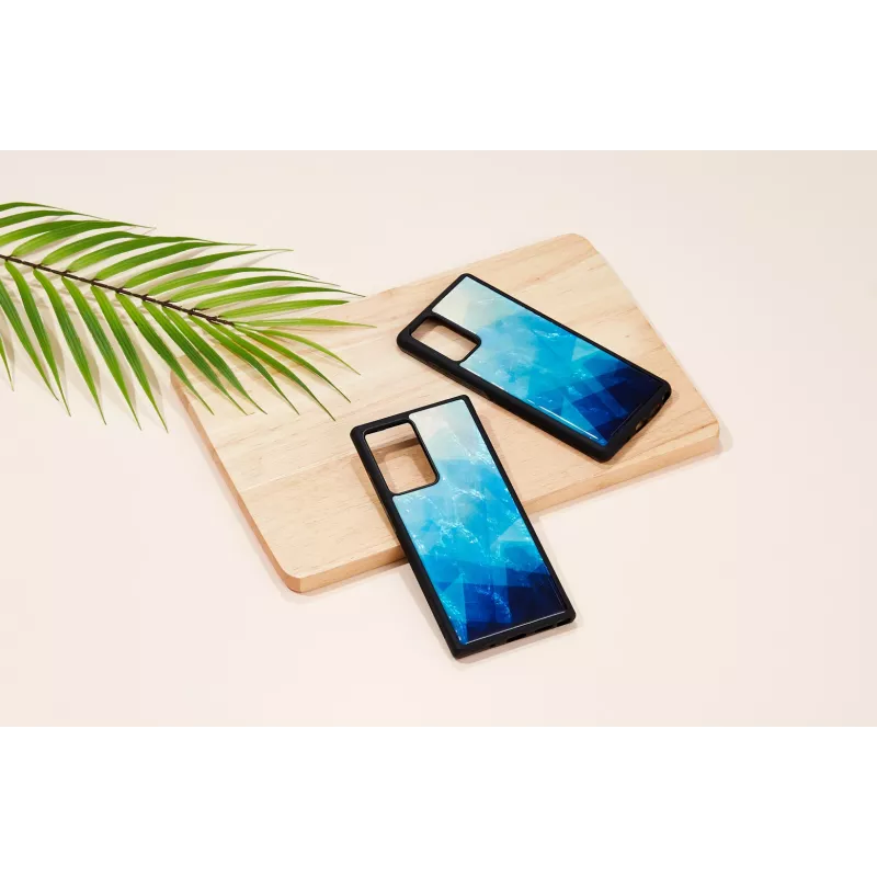 Hoesje iKins voor Samsung Galaxy Note 20 Ultra – blue lake zwart