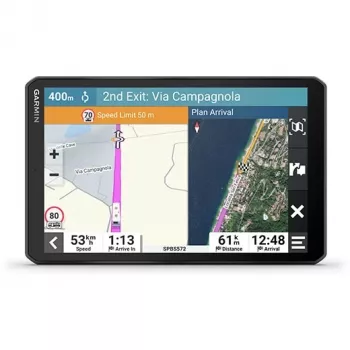 Navigator GARMIN Camper 895 Ingebouwd 8 inch TFT-display 1280x800, 32 GB, microSD, Interne antenne, Touchscreen, zwart