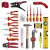 Knipex 00 21 33 E mechanica-gereedschapsset 22 gereedschappen