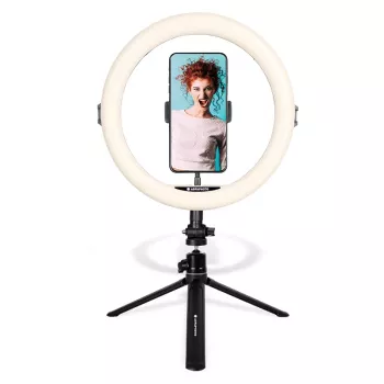 Agfa Arl11 Ring Light 120 LED Ring Vlog + statief + afstandsbediening