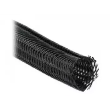 Gevlochten slang DeLOCK 19046 10 m x 19 mm zwart