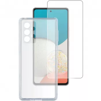 4smarts 360° startersset - beschermhoes voor mobiele telefoon - gehard glas (10 H)
