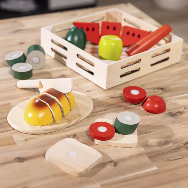 Melissa & Doug snijset voor de speelkeuken