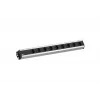 Bachmann 300.001 stroomverlenging 2 m 9 AC-stopcontacten, binnen, zwart, grijs