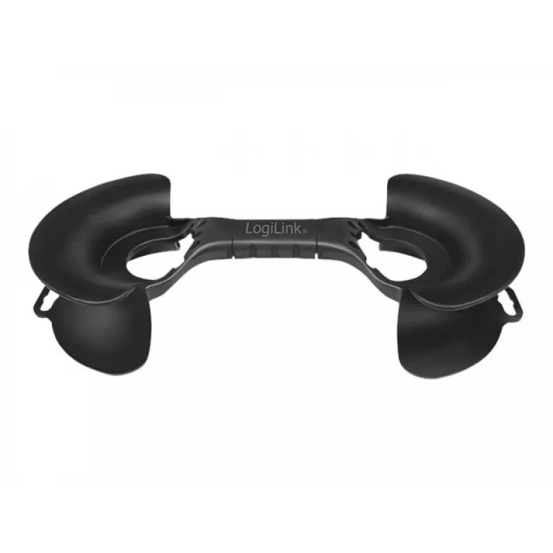 Kabelorganizer LogiLink KAB0068 universeel zwart polypropyleen 1 stuk