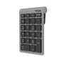 Numeriek toetsenblok TRUST Xalas 22 toetsen RF draadloos schakelaars voor laptop/pc, zilver, 94 g