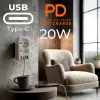 Power splitter MACLEAN MCE249 F/W – 2x stopcontacten (16A + 6A) en 4x USB (2x A, 2x C PD 20W)