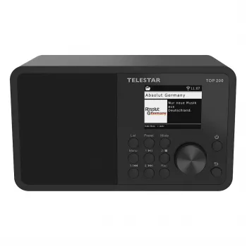 TELESTAR TOP 200 zwart multifunctionele radio's stationair
