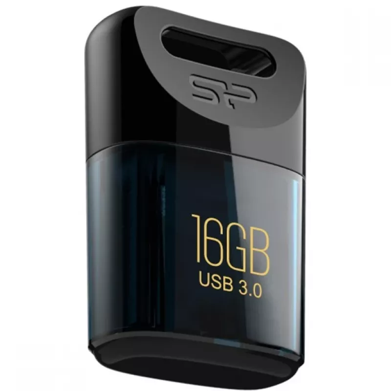 SILICON POWER Jewel J06 - USB-flashstation - 16 GB - USB 3.0 - donkerblauw