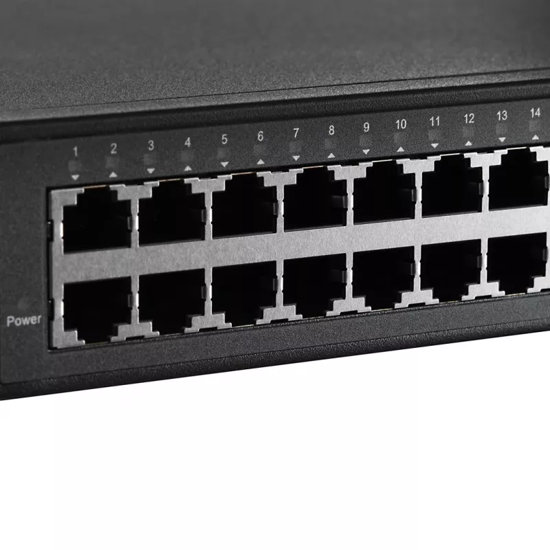 TP-Link TL-SG1048 unmanaged Gigabit Ethernet (10/100/1000) 1U zwart