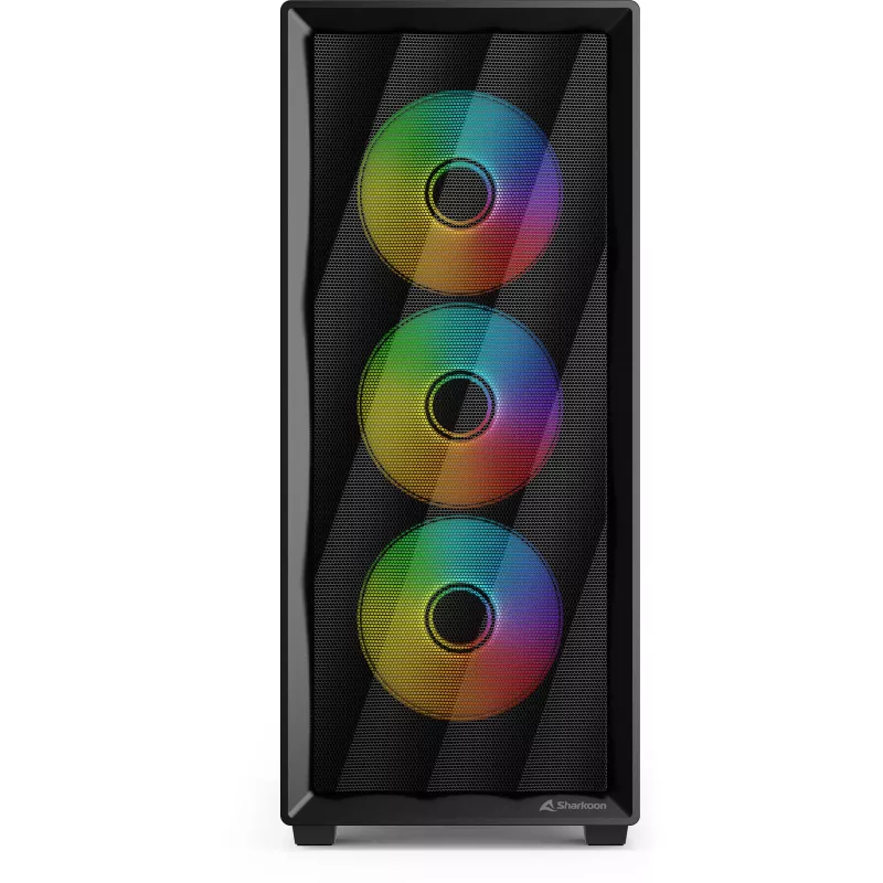 Computerbehuizing Sharkoon VK4 ARGB ATX zwart