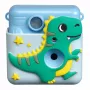 Denver KPC-1363BU kinder-instantcamera dino met thermische printer, 20 MP, blauw