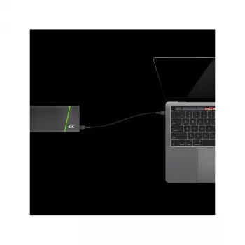 Green Cell KABGC31 USB-kabel USB 2.0 0,3 m USB-C zwart