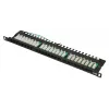 Patchpanel Extralink CAT6 UTP 0.5U 24 poorten