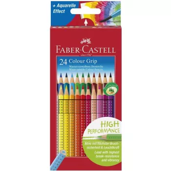 Kleurpotloden Faber-Castell Colour GRIP Multi 24 stuks