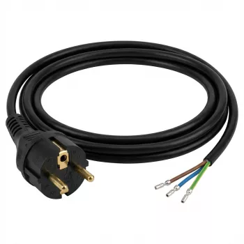 EFB-Elektronik netsnoer randaarde stekker 90° - open einde AE 1,8 m, 3 x 0,75 mm² fabrikant: EFB Elektronik (EK504AE.1,8)