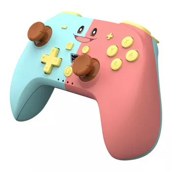 Dragonshock controller Poptop draadloze kubussen roze blu switch