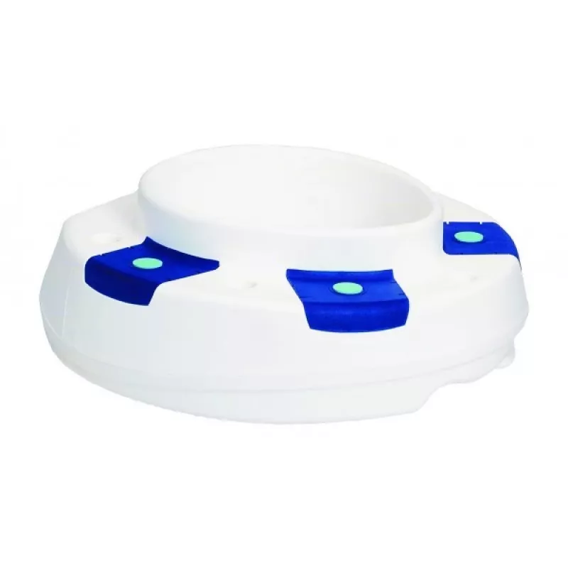 Toiletverhoger HERDEGEN CLIPPER 500400 — in hoogte verstelbare verhoging, polypropyleen, 110 mm hoogte, max. belasting 185 kg