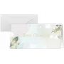 Wenskaarten sigel DS199 watercolor design, DIN-langformaat, pack voor kerst