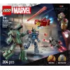 Constructiespeelgoed LEGO Marvel Super Heroes Iron Man War Machine set 76320, 204 onderdelen, 2 minifiguren, 100 mm hoogte