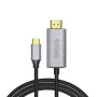 USB-C naar HDMI-kabel SAVIO CL-199, 2 m lengte, voor video-/audio-uitvoer