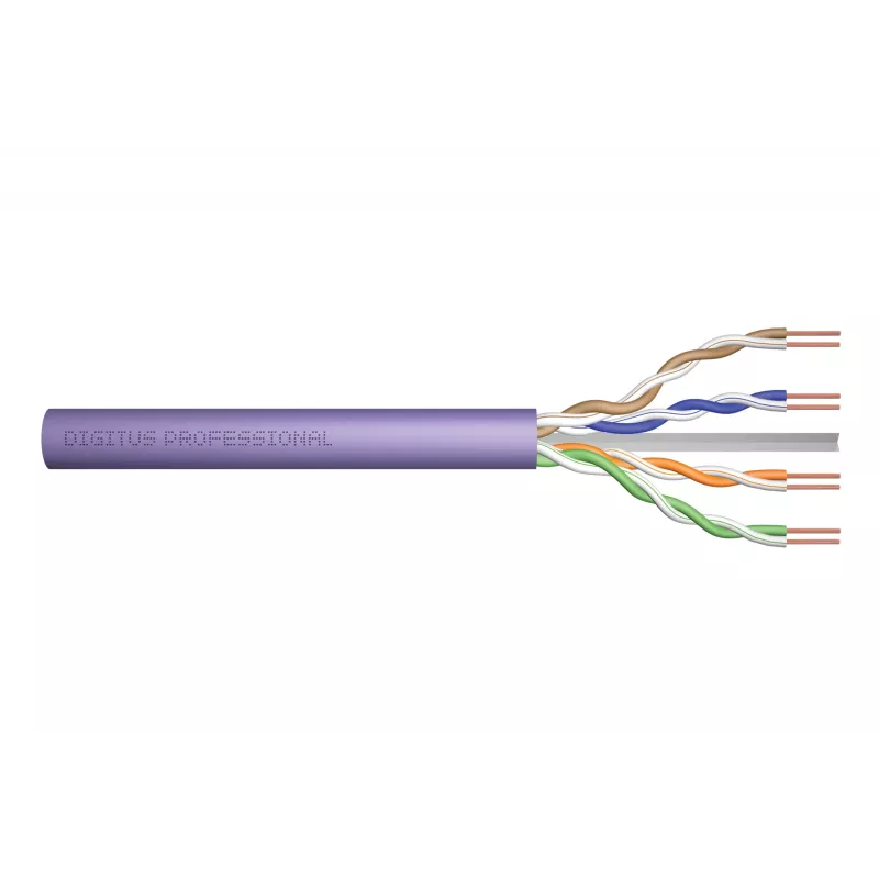 DIGITUS - bulkkabel - 100,0 m - UTP - CAT 6 - violet (DK-1613-VH.1)