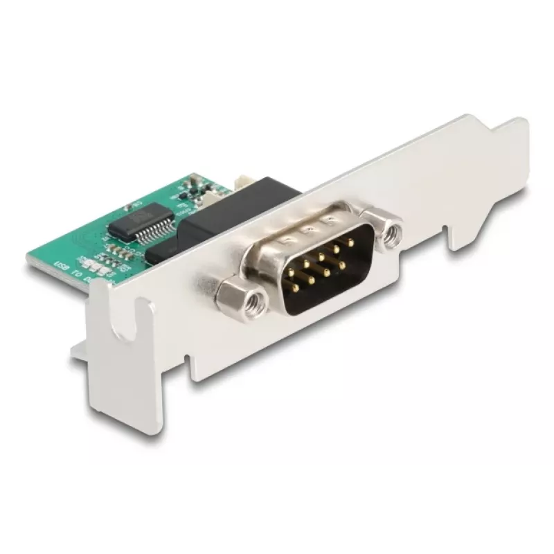Delock 90892 USB-naar-RS-232-converter, FTDI FT231XS, USB 2.0, pinheader naar D-Sub 9