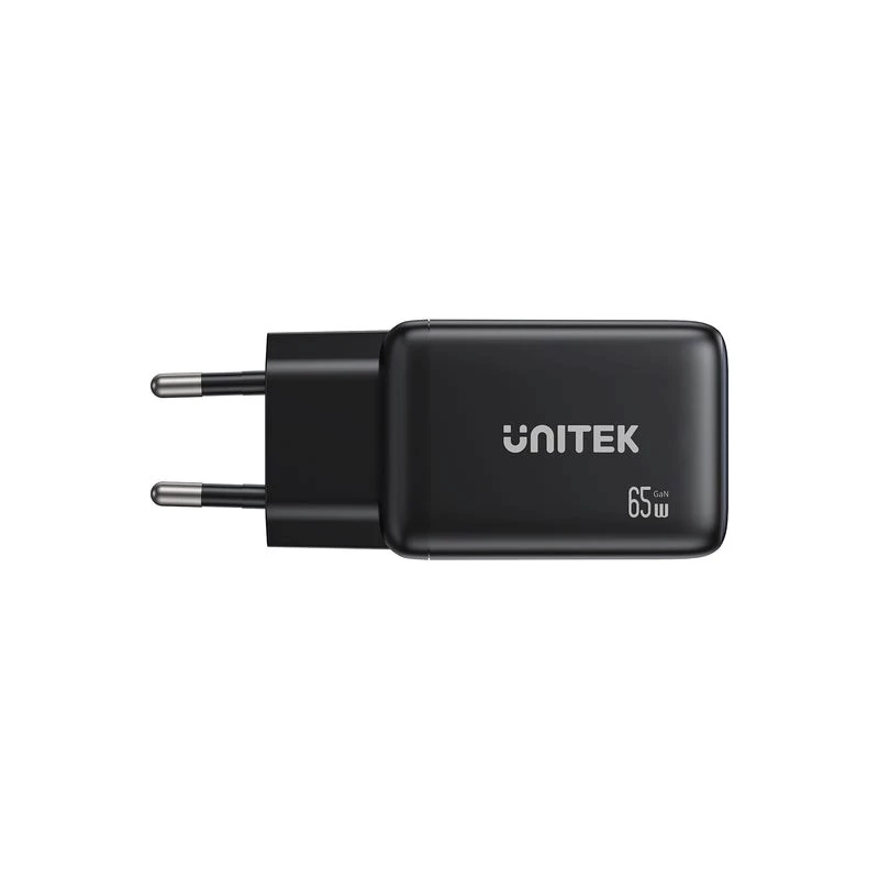 Unitek wandlader GAN 65W met 2x USB-C en 1x USB-A, Power Delivery 3.0