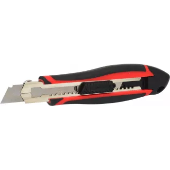 Cuttermes ks tools 907.2175 — 18 mm intrekbaar mes, metalen behuizing