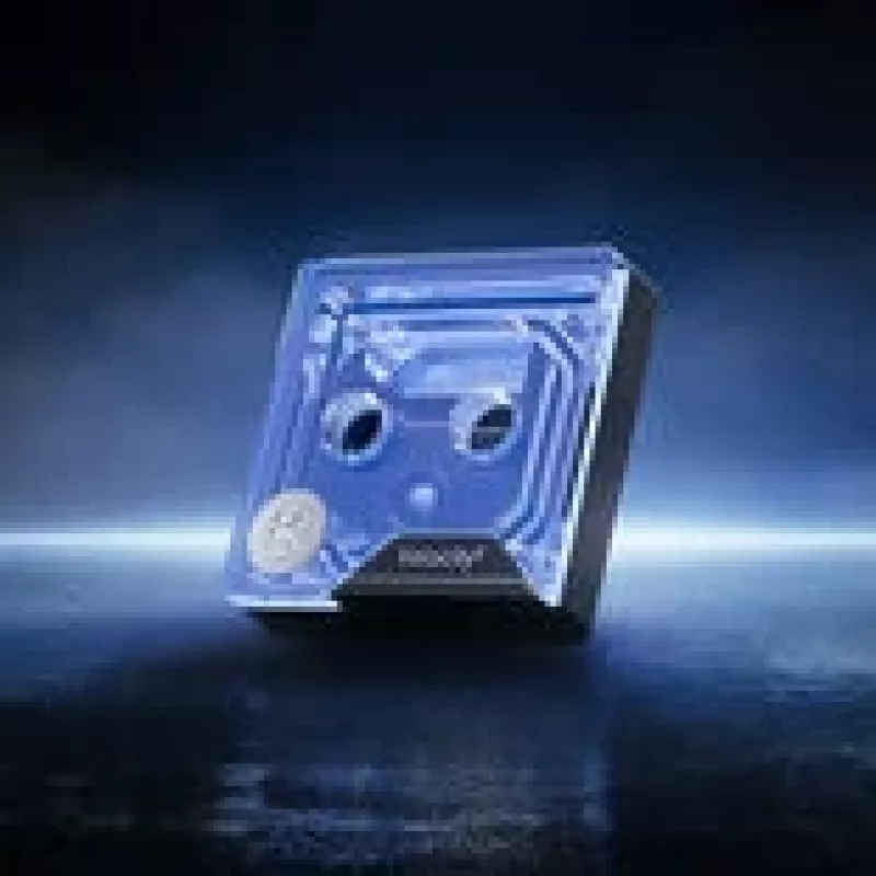 Waterblok ek water blocks EK-Quantum Velocity³ voor Intel 1700/1851 en AMD AM5 socket, acryl bovenkant