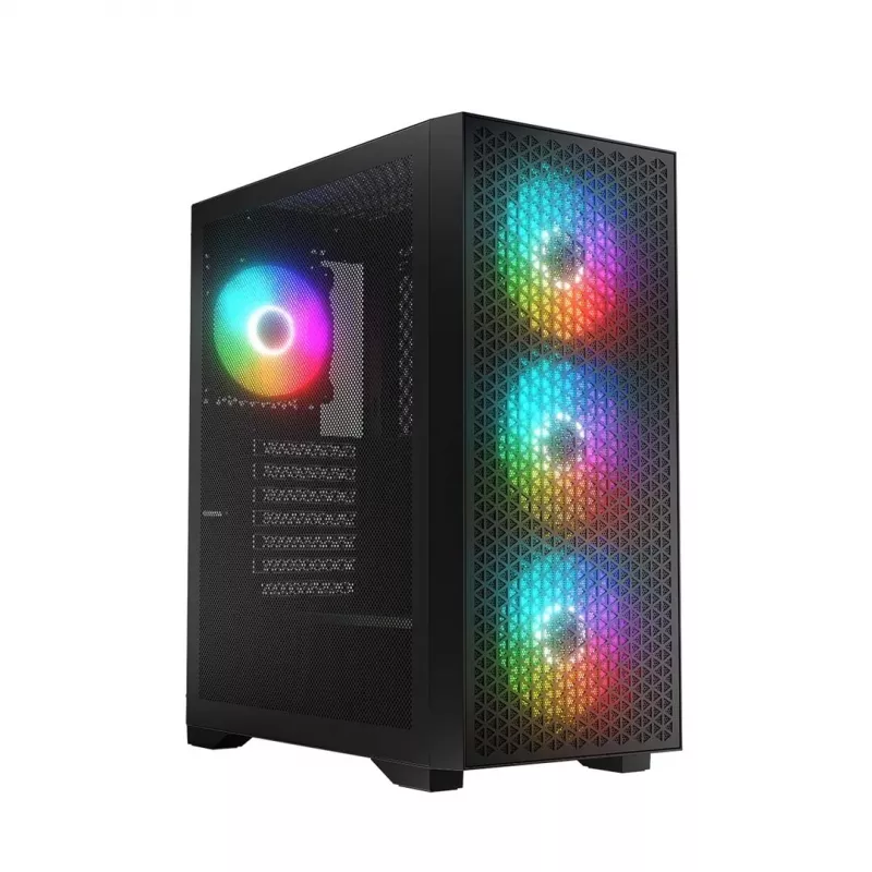 Logic DART PRO ARGB MIDI USB-C pc-behuizing zwart