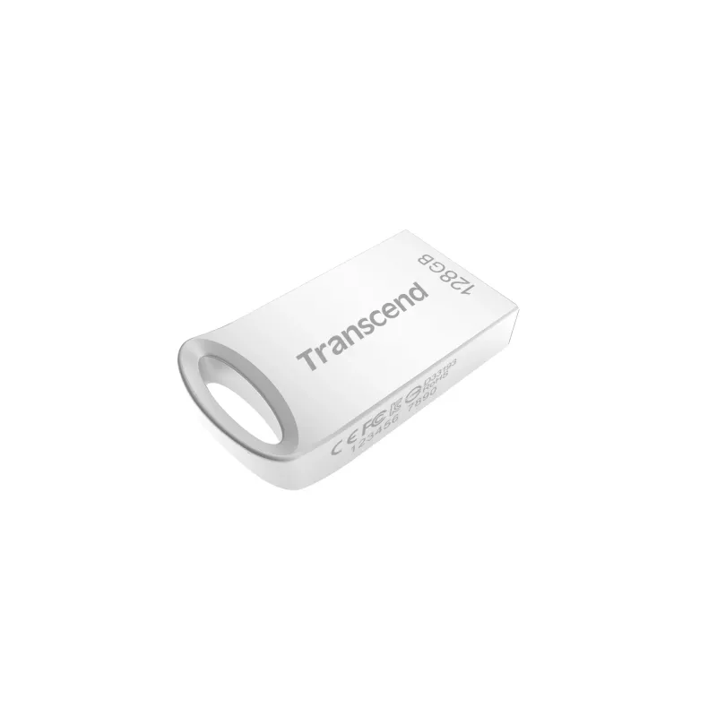 Transcend JetFlash 710 TS128GJF710S USB-stick 128 GB, USB 3.1 Gen 1, zilver