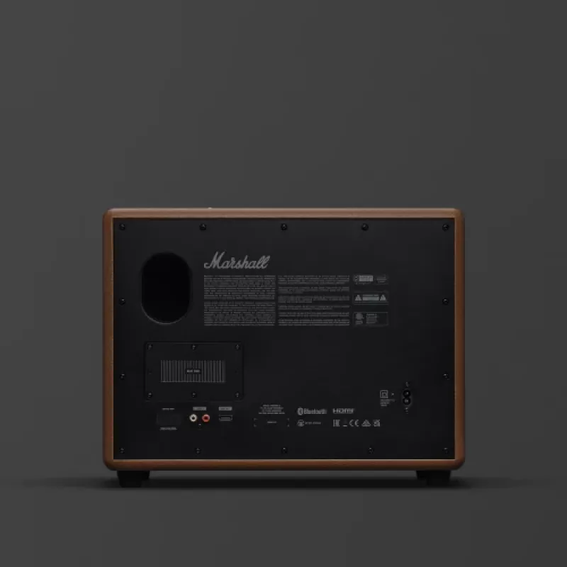Draadloze luidspreker MARSHALL Woburn III bruin — multiroom, Bluetooth, Wi-Fi, analoge ingangen