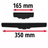 Sproeisetset BRILLIANTO, voor raamreiniger zwart, 2 stuks: 350mm en 165mm