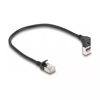 Netwerk-patchkabel Captiva CAT 8 ethernet-LAN-kabel 1 m grijs