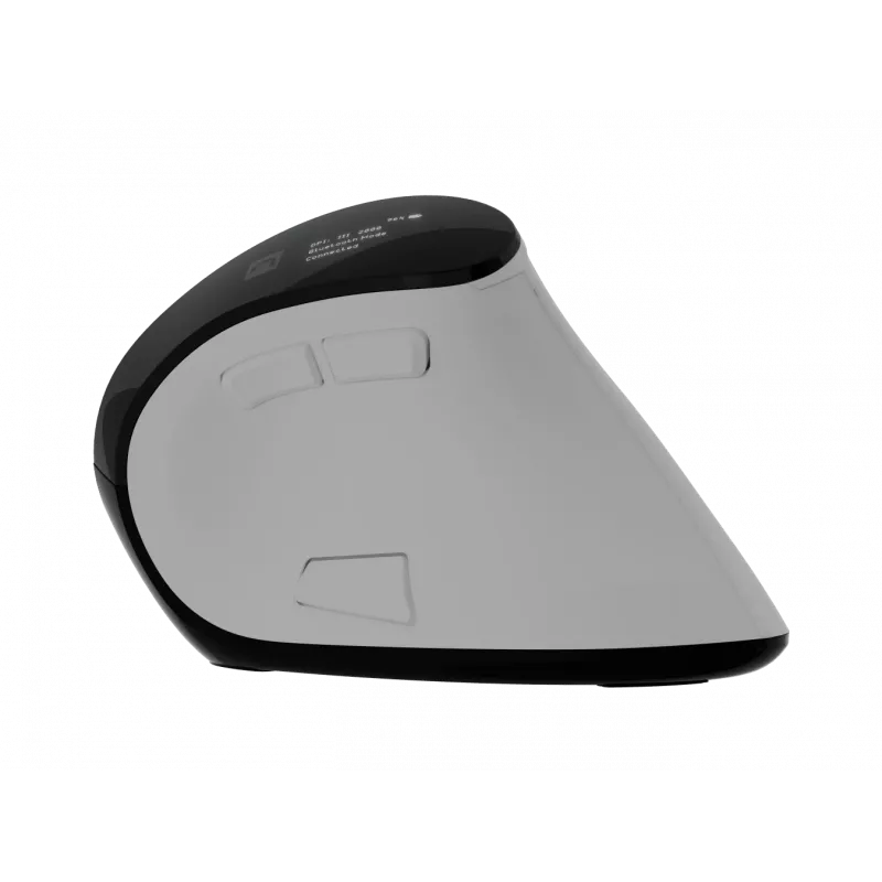 Draadloze verticale muis NATEC Euphoniе Pro Bluetooth 5.0, 4000 DPI, programmeerbaar, stil, wit