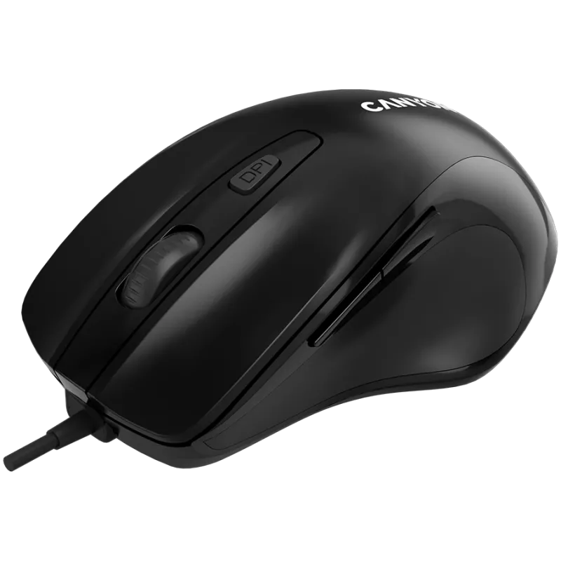 CANYON Muis M-6 Bedraad Zwart