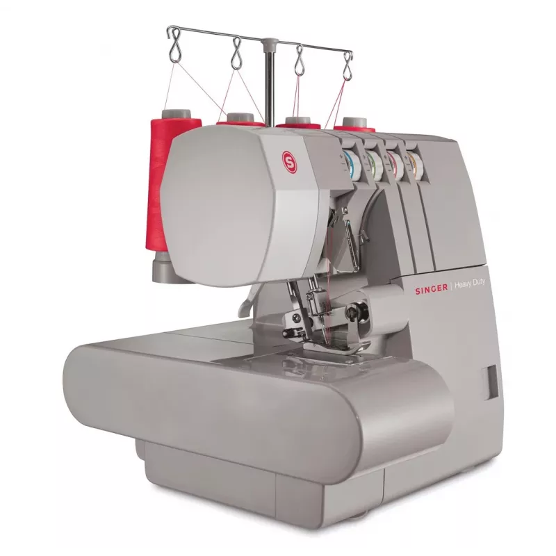 Overlock-naaimachine SINGER 14HD854 Heavy Duty elektrisch 120 W grijs