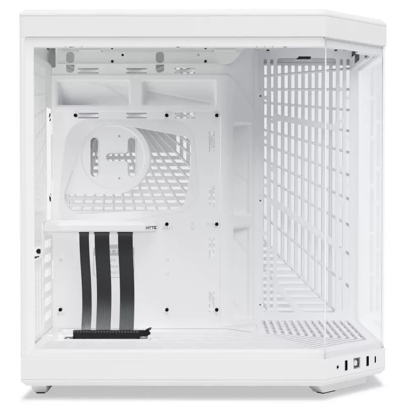 HYTE Y70 CS-HYTE-Y70-WW Midi Tower pc-behuizing, E-ATX, gehard glas, sneeuwwit