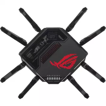 ASUS ROG Rapture GT-BE98 draadloze router 10 Gigabit Ethernet quad-band (2,4 GHz / 5 GHz-1 / 5 GHz-2 / 6 GHz) zwart