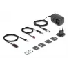 AV-zender- en ontvangerset DELOCK 65955 — Cat6/Cat6a HDMI-extender, tot 3840×2160, bekabeld, Micro-USB-B voeding