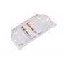 LWL-laskassette Extralink V2 24-fiber, ABS-behuizing, wit